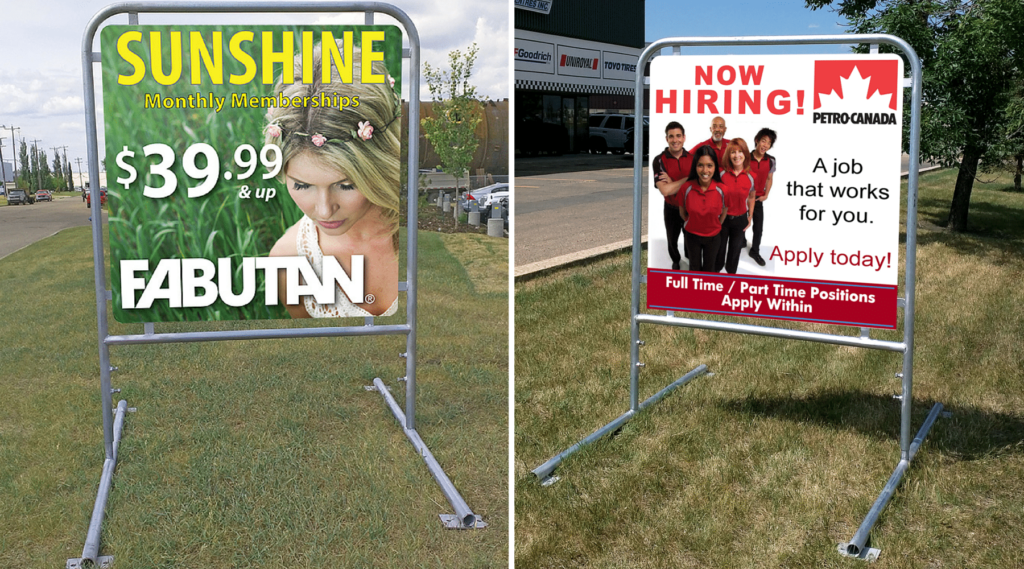 Calgary Signs and Decals Advertising Benefits to Small Retailers