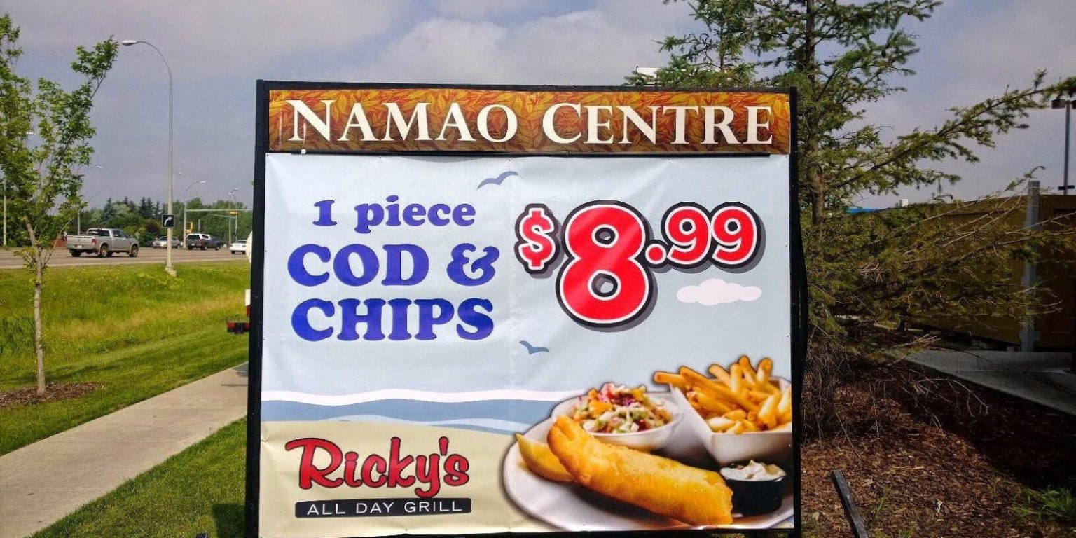 Why Banners Are Best For Roadside Restaurants? Alberta Sign Rentals