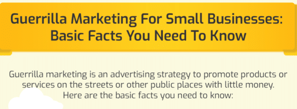 Read more about the article Guerrilla Marketing for Small Businesses: Basic Facts You Need To Know