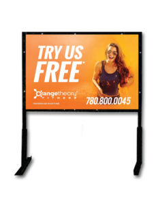 2X3 sidewalk sign portable graphic sign