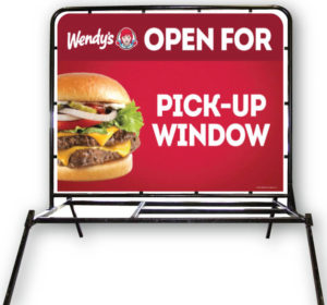 Large Portable graphic sign