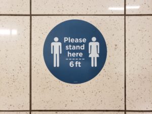 Floor signs are here to stay